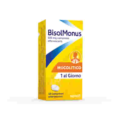 Bisolmonus: compresse effervescenti per la Tosse Grassa (600 MG)