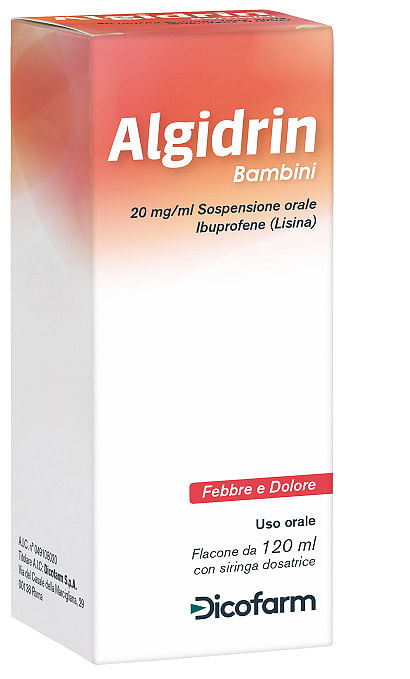 Algidrin 120 Ml 20 Mg/Ml Con Siringa