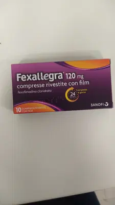 NEW PHARMASHOP FEXALLEGRA 10 compresse rivestite 120 mg NEW PHARMASHOP FEXALLEGRA 10 compresse rivestite 120 mg