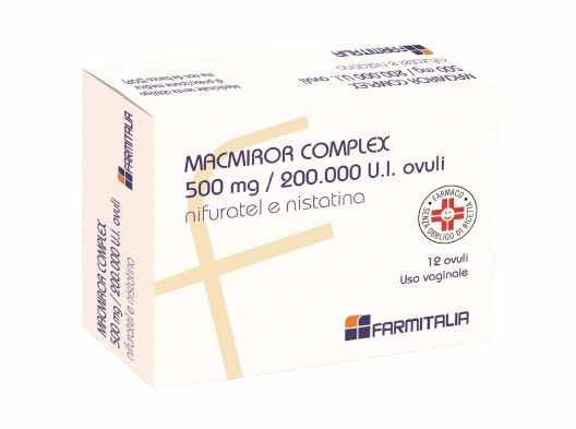 FARMED MACMIROR COMPLEX 12 ovuli vaginali