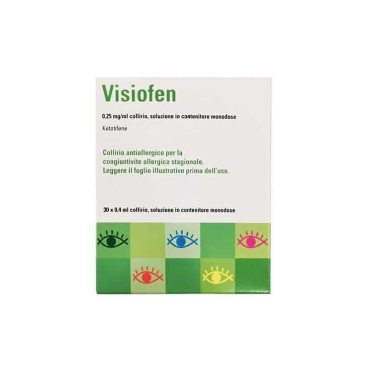 VISIOFEN collirio 30 flaconcini 0,25 mg/ml