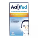 FARMED ACTIFED 12 compresse 2,5 mg + 60 mg