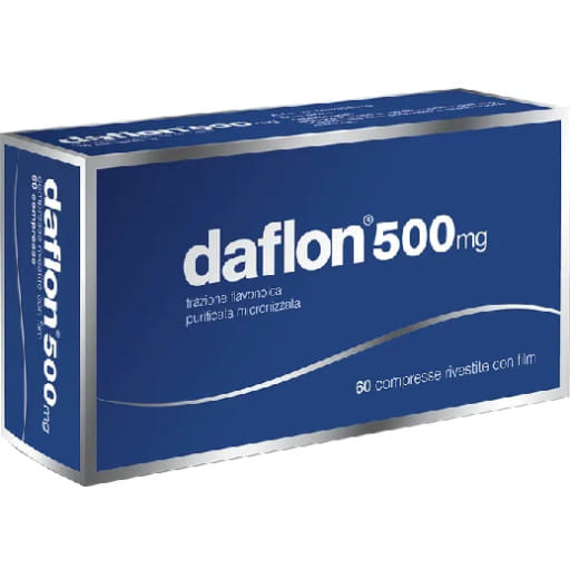 DAFLON*60CPR RIV 500MG