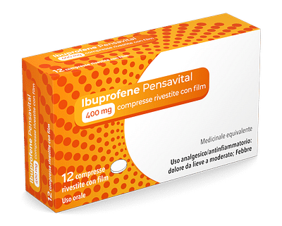 IBUPROFENE PENSA*12CPR 400MG