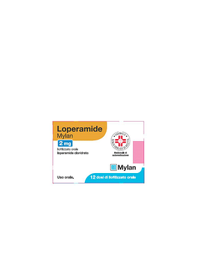 LOPERAMIDE MYLAN 12 dosi liofilizzate 2 mg