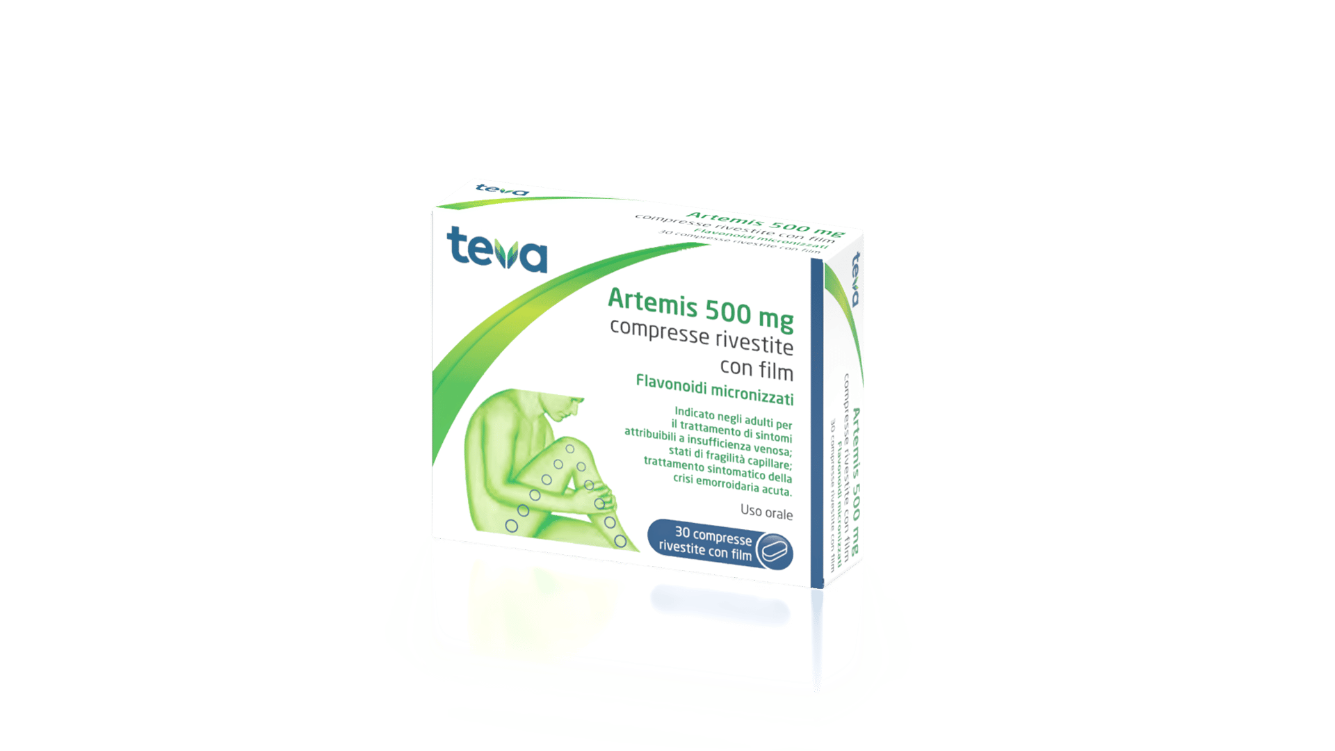 ARTEMIS*30CPR RIV 500MG