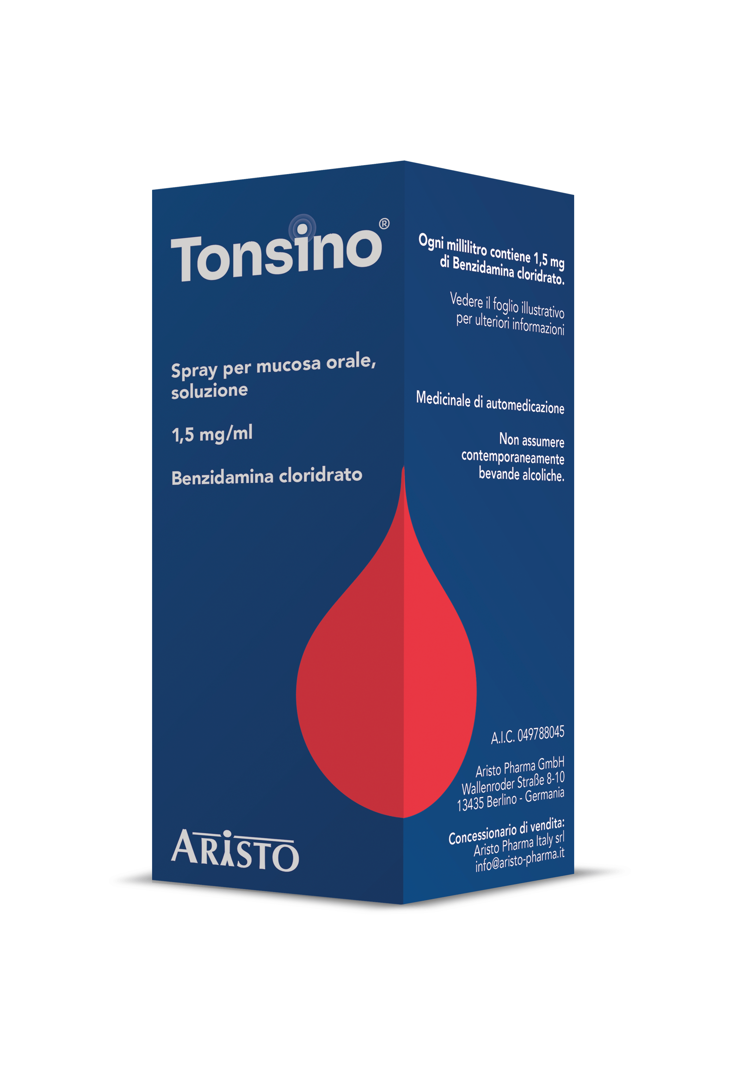 TONSINO*OS SPRAY 1,5MG/ML 30ML