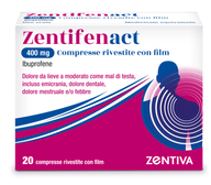 ZENTIFENACT*10CPR RIV 400MG