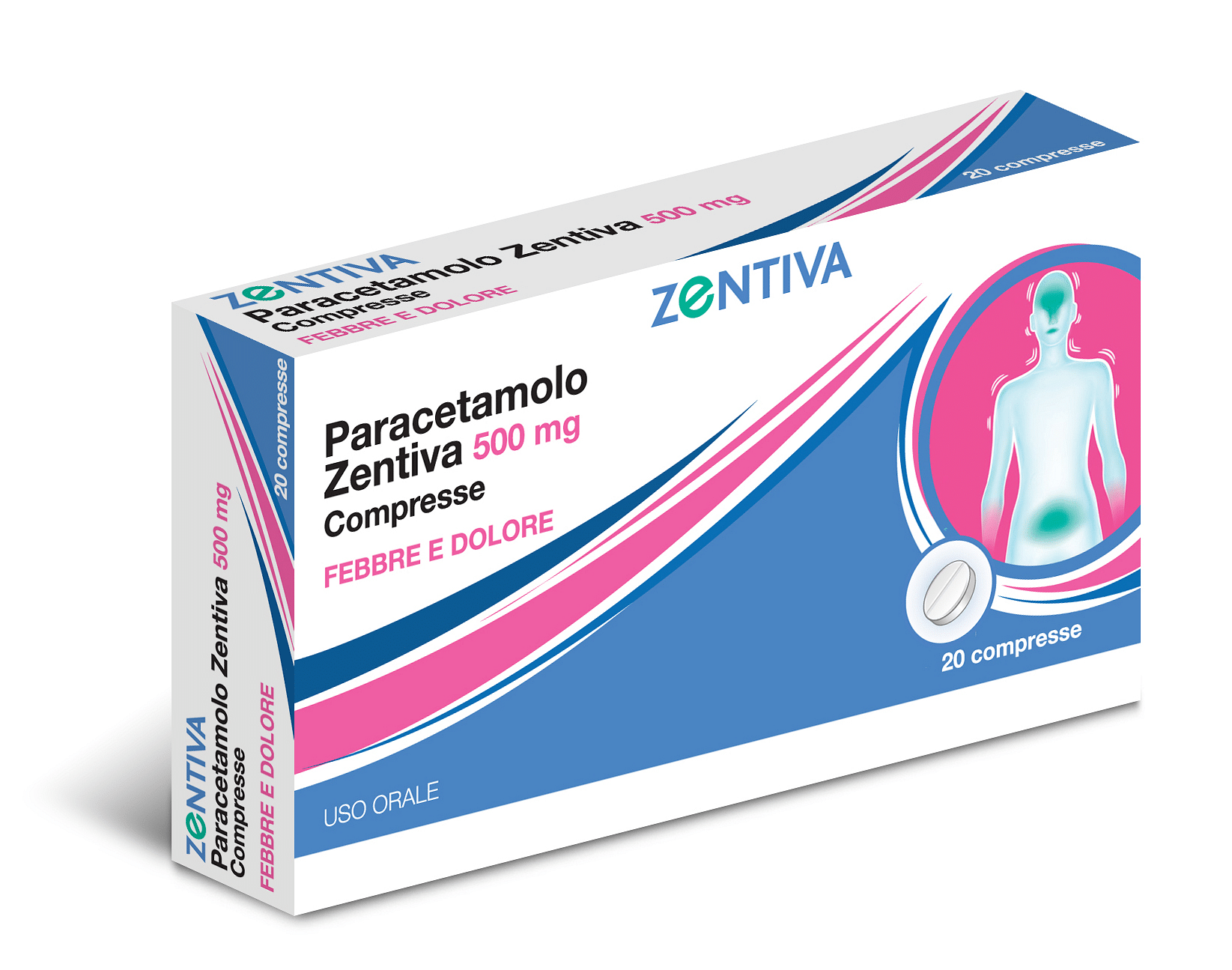 Paracetamolo Zen 20 Compresse 500 Mg