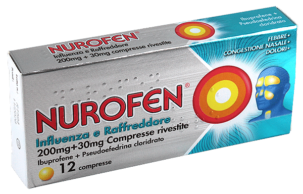 Nurofen Influenza Raffr*12 Cpr