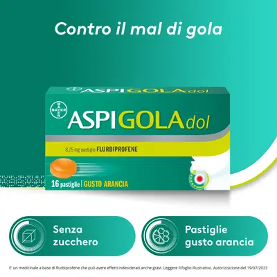 ASPIGOLADOL*16PASTL 8,75MG ASPIGOLADOL*16PASTL 8,75MG