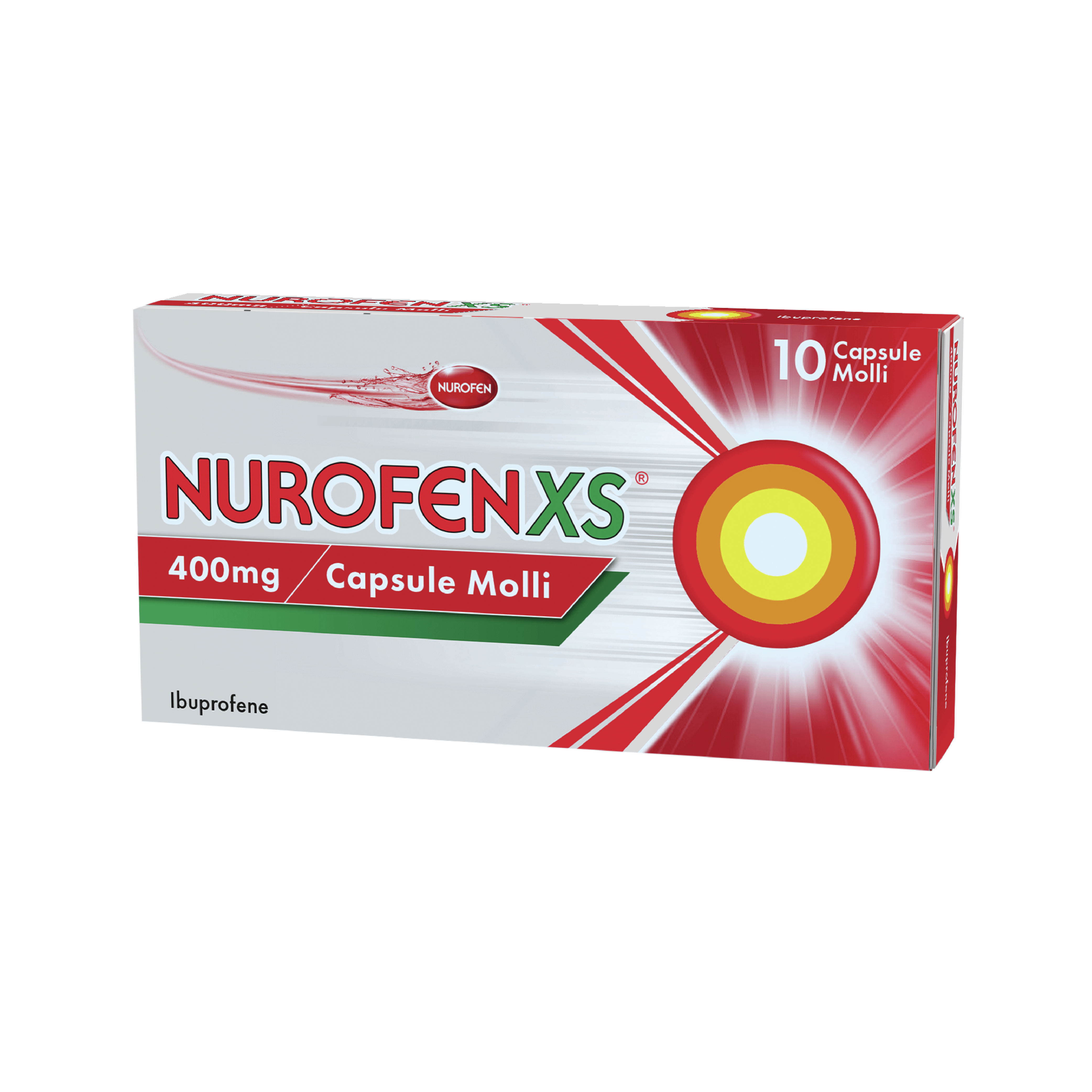 NUROFENXS*10CPS MOLLI 400MG