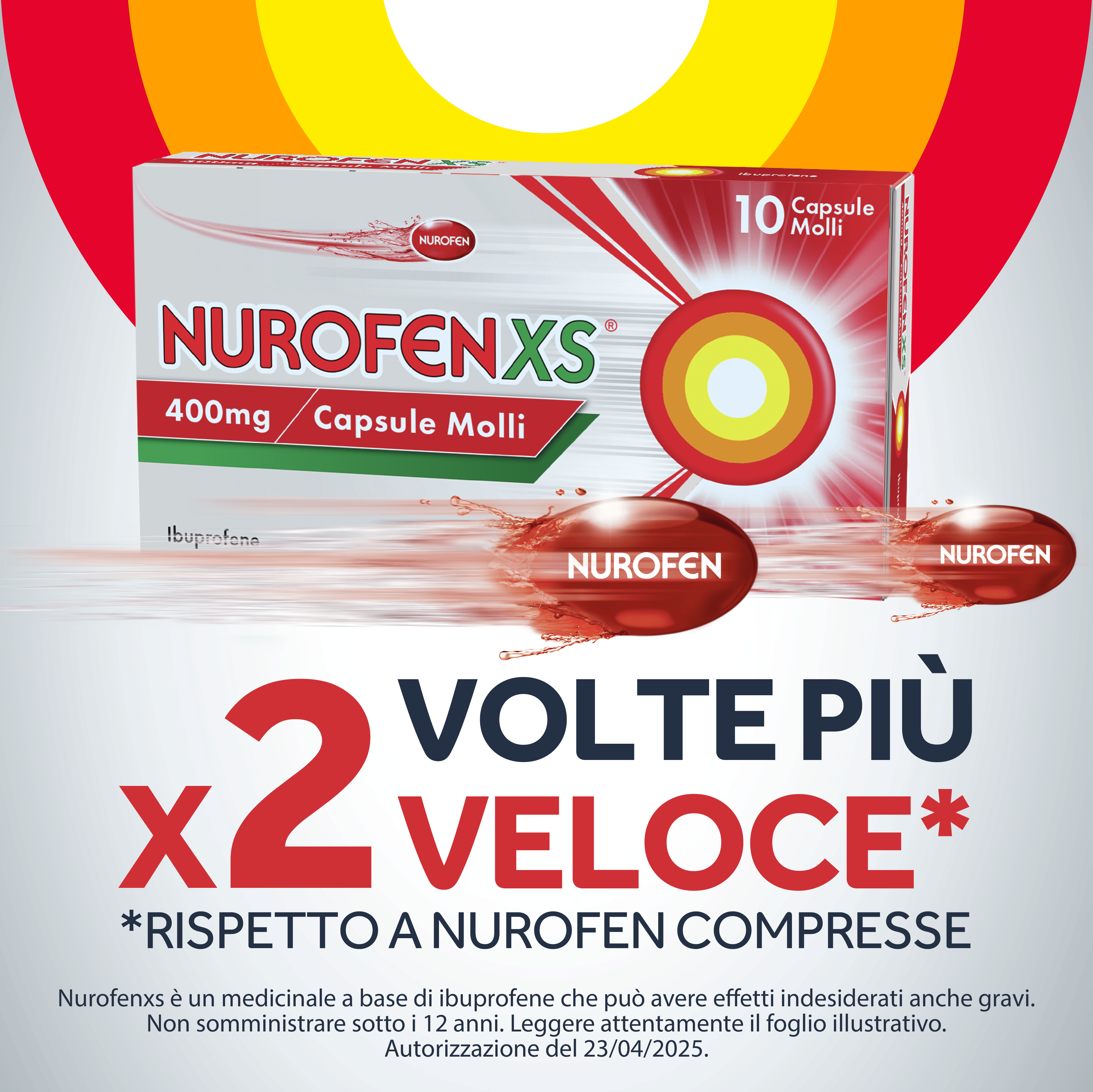 NUROFENXS*10CPS MOLLI 400MG