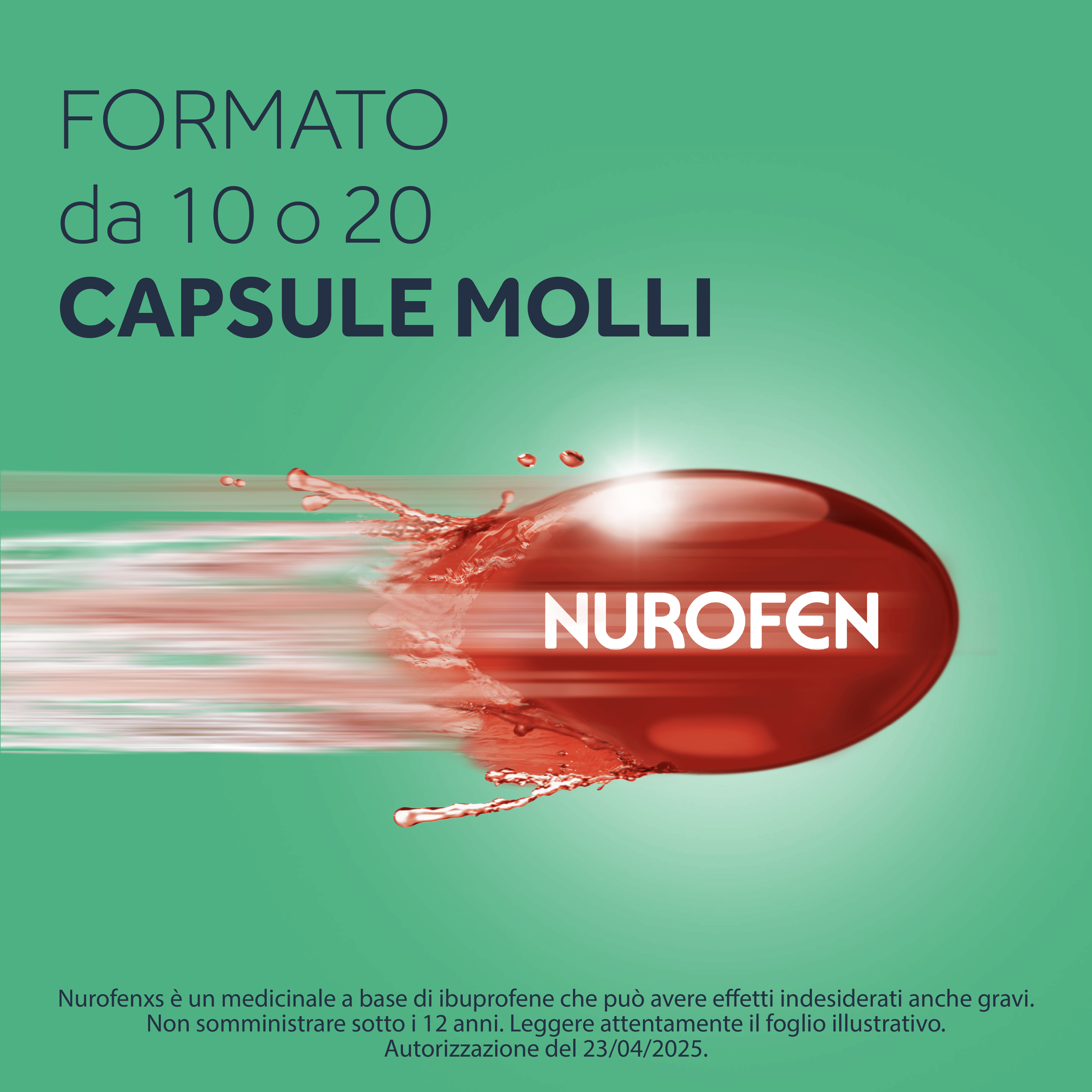 NUROFENXS*20CPS MOLLI 400MG