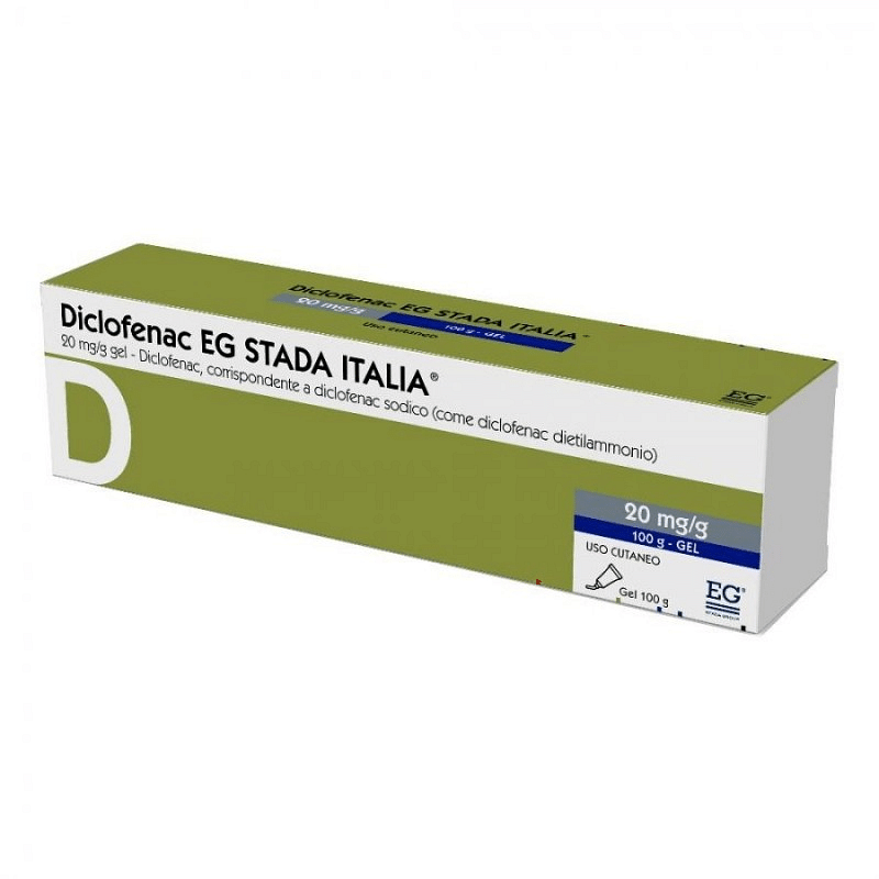 Diclofenac Eg*Gel 100 G 20 Mg/G