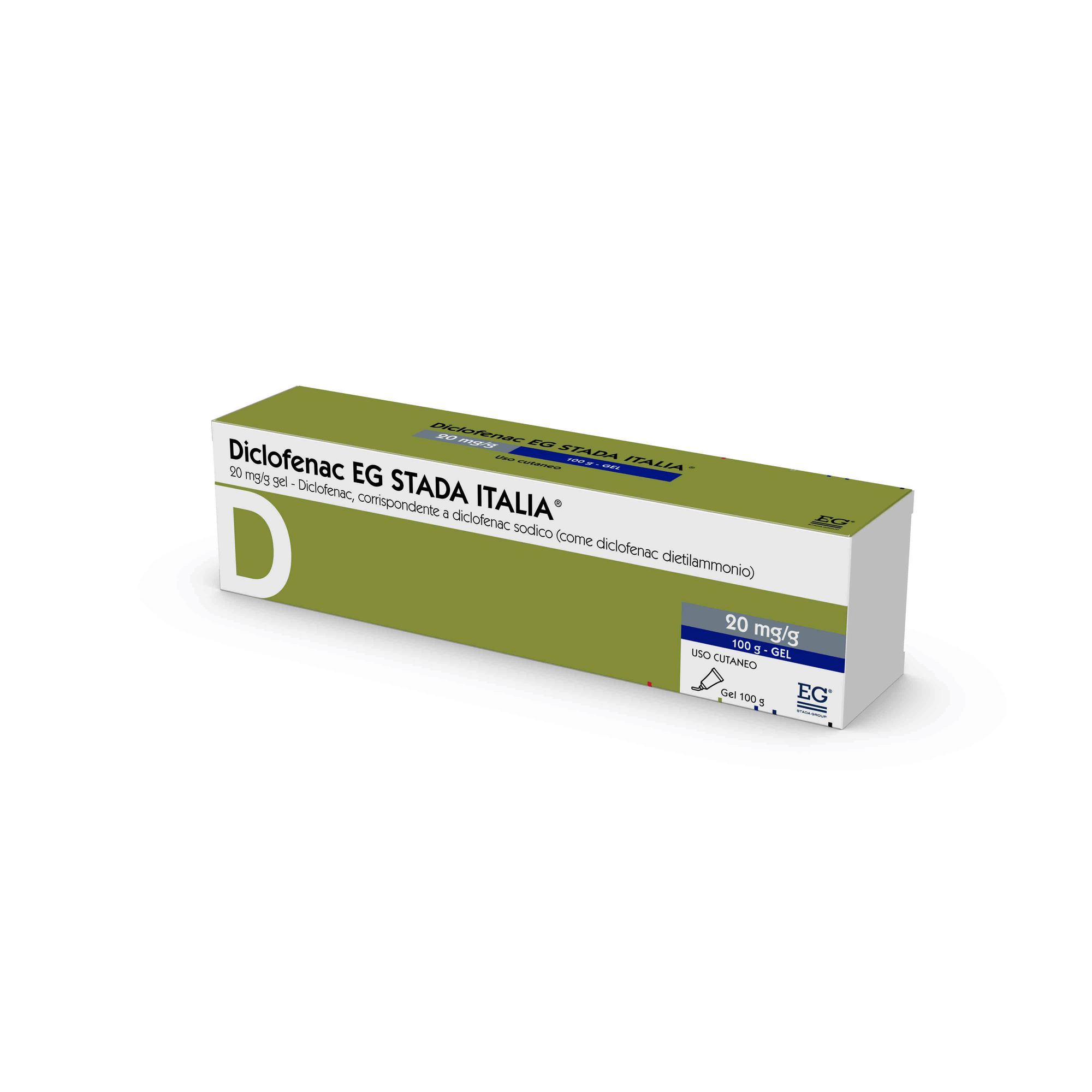 Diclofenac Eg*Gel 100 G 20 Mg/G