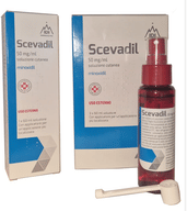SCEVADIL*5% SOLUZ CUTANEA 1FL