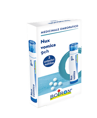 NUX VOMICA (BOIRON)*80 granuli 9 CH 3 contenitori multidose 4G