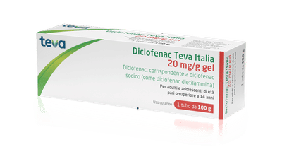 DICLOFENAC TE*GEL 100G 20MG/G