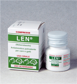 LEN 20 compresse 160 mg cani e gatti