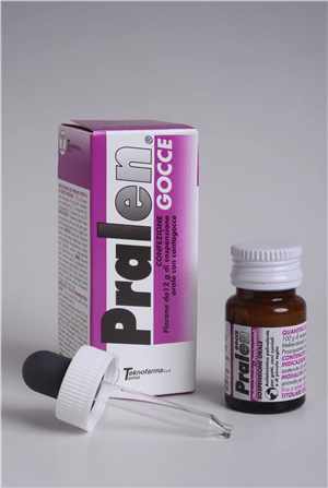 PRALEN orale sospensione 1 flacone 12 g 120 mg/g + 10 mg/g