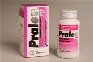 PRALEN 70 compresse masticabili 240 mg gatti/cani taglia piccola e media