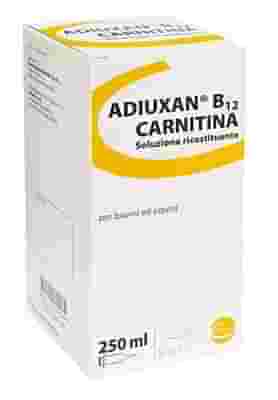 ADIUXAN B12 CARNITINA endovenosa intramuscolare sottocutanea 1 flacone 250 ml