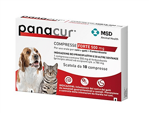 Panacur Forte 10 Compresse 500 Mg