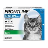 Frontline Spot On Gatti x3 Pipette, Antiparassitario per Gatti e Gattini, Contro Zecche, Pulci e Pidocchi