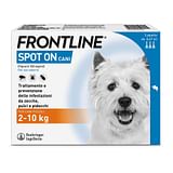 Frontline Spot On Cani x3 Pipette, Antiparassitario per Cani e Cuccioli (2-10Kg), Contro Pulci, Zecche E Pidocchi 