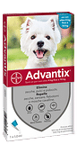 ADVANTIX SPOT ON soluzione 1 pipetta 1 ml cani da 4 a 10 Kg