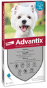 ADVANTIX SPOT-ON soluzione 6 pipette 1 ml cani da 4 a 10 kg