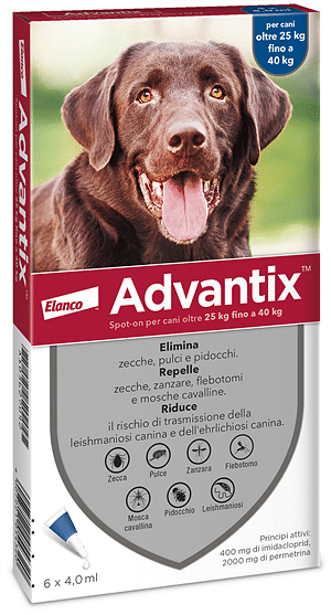 Advantix Spot On*6 Pip 25 40 Kg