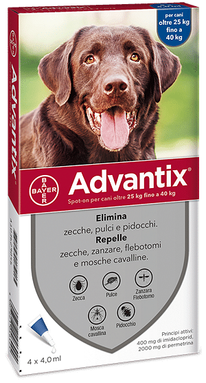 Advantix Spot On*4 Pip 25 40 Kg