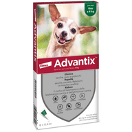 ADVANTIX SPOT ON soluzione 6 pipette 0,4 ml cani fino a 4 kg