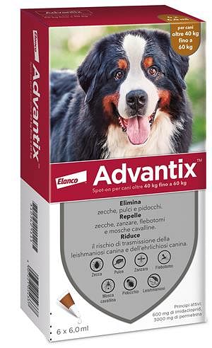 Advantix Spot On*6 Pip 40 60 Kg