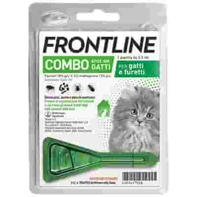 FRONTLINE COMBO SPOT-ON GATTI soluzione 1 pipetta 0,5 ml 50 mg + 60 mg gatti e furetti