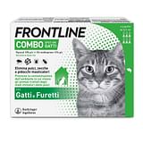 FRONTLINE COMBO SPOT-ON GATTI soluzione 6 pipette 0,5 ml 50 mg + 60mg gatti e furetti