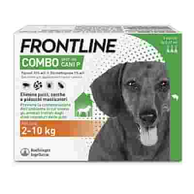 FRONTLINE COMBO SPOT-ON CANI PICCOLI soluzione 3 pipette 0,67 ml 67 mg + 60,3 mg cani da 2 a 10 Kg