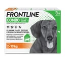 Frontline Combo Cani x3 Pipette, Antiparassitario per Cani Piccoli e Cuccioli (2-10Kg) Contro Pulci, Zecche, Uova, Larve E Pidocchi