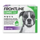 Frontline Combo Cani x3 Pipette, Antiparassitario per Cani Grandi e Cuccioli (20-40Kg) Contro Pulci, Zecche, Uova, Larve E Pidocchi