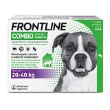 FRONTLINE COMBO SPOT-ON CANI GRANDI soluzione 3 pipette 2,68 ml 268 mg + 241,2 mg cani da 20 a 40 Kg