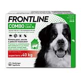 FRONTLINE COMBO SPOT-ON CANI EXTRA GRANDI soluzione 3 pipette 4,02 ml 402 mg + 361,8 mg cani > 40 Kg