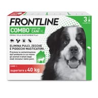Frontline Combo Cani x3 Pipette, Antiparassitario per Cani XL e Cuccioli (+40Kg) Contro Pulci, Zecche, Uova, Larve E Pidocchi