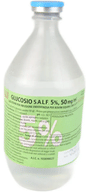 GLUCOSIO SALF*5% FL 500ML VET