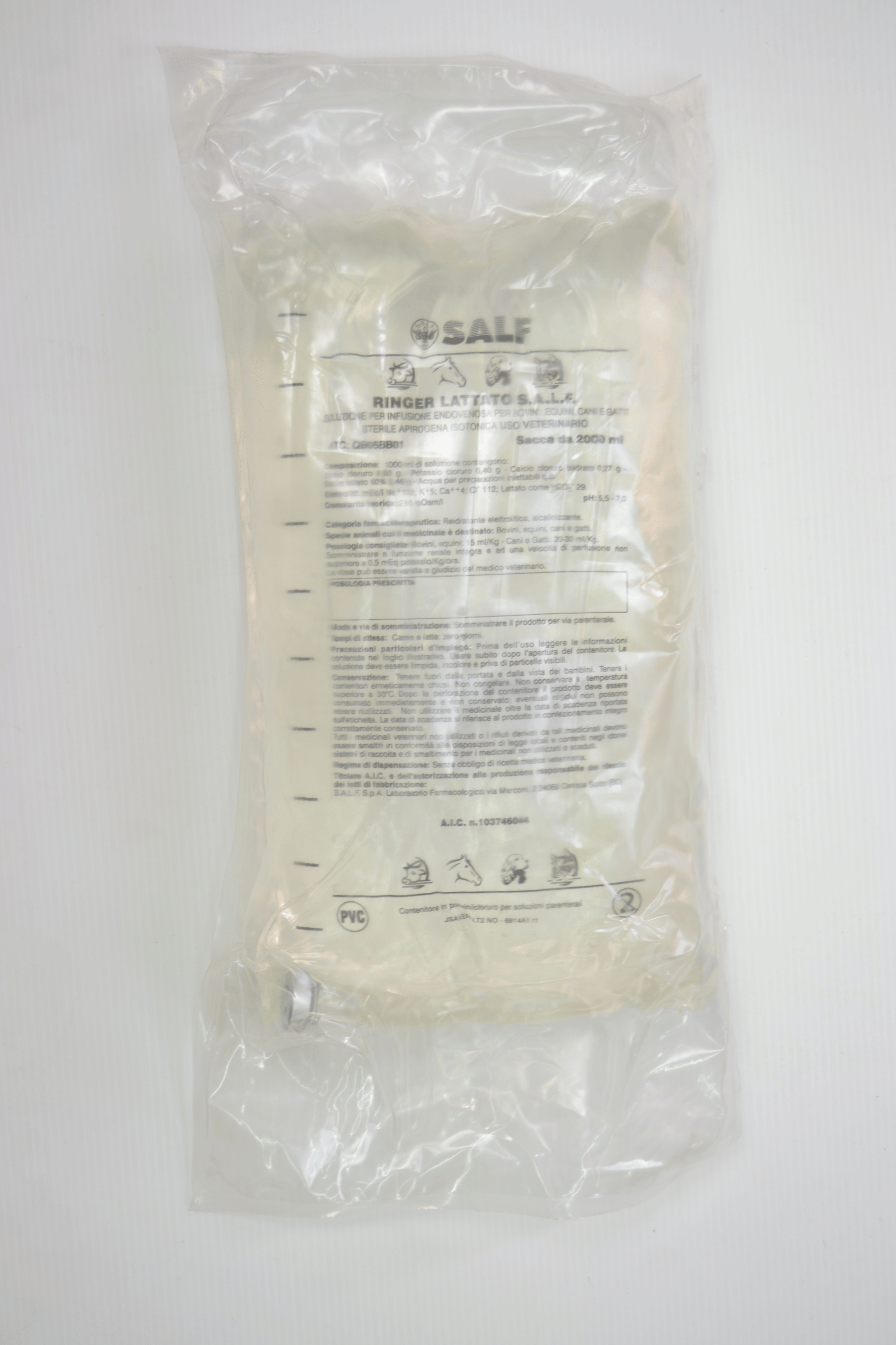 RINGER LATTATO SALF*SAC 2000ML
