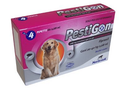 Pestigon 4 Pipette 20 40 Kg Cani