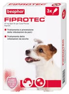 FIPROTEC 3 pipette 2-10 kg cani