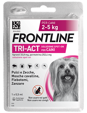 Frontline Tri Act 1 Pipetta 2 5 Kg