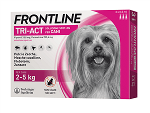 Frontline Tri Act 3 Pipette 2 5 Kg